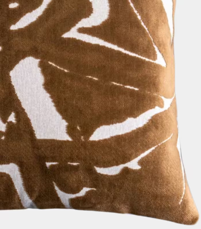 1010 Sabine Woven Cushion Cover – Abstract Brush-Stroke Pattern, 45x45cm