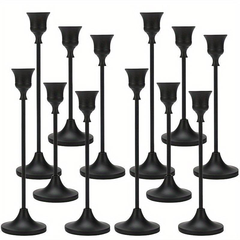 Gold Taper Candle Holders