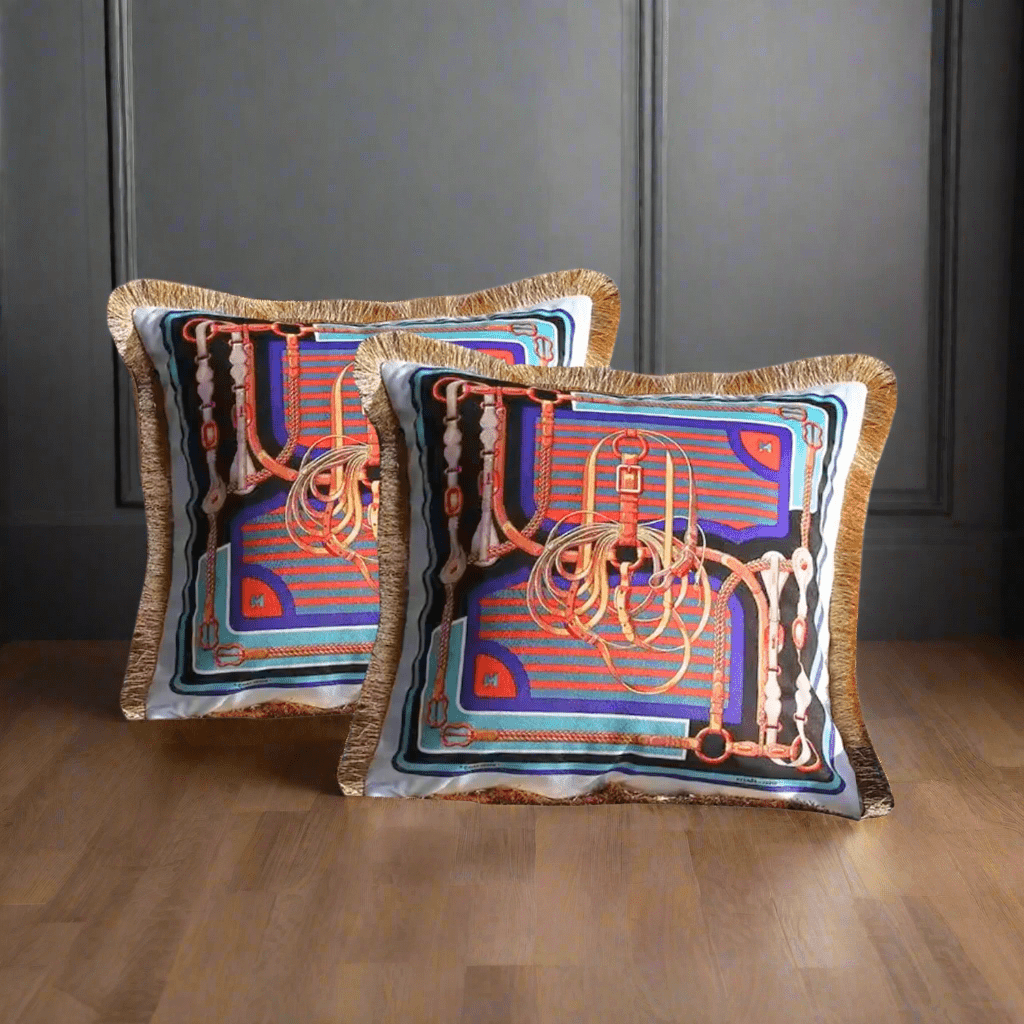 1170 Velvet Reins Pillow Cover