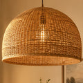 Woven Rattan Pendant Light