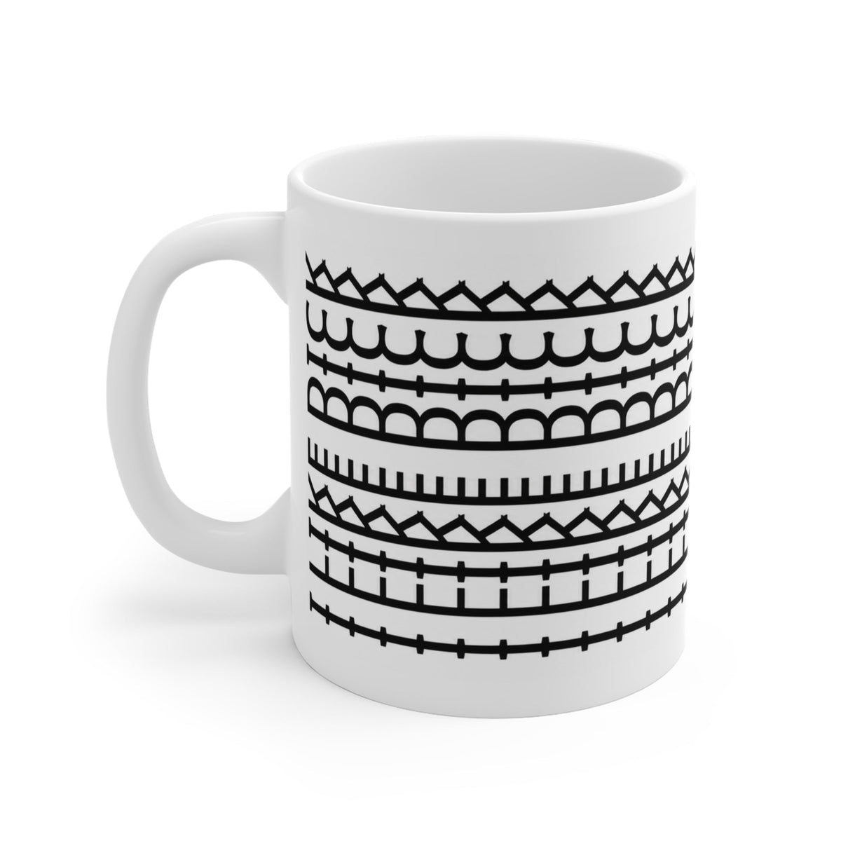 FDT Hidden Message Mug, 11oz Secret Message Ceramic Coffee Cup, Funny Gag Gift
