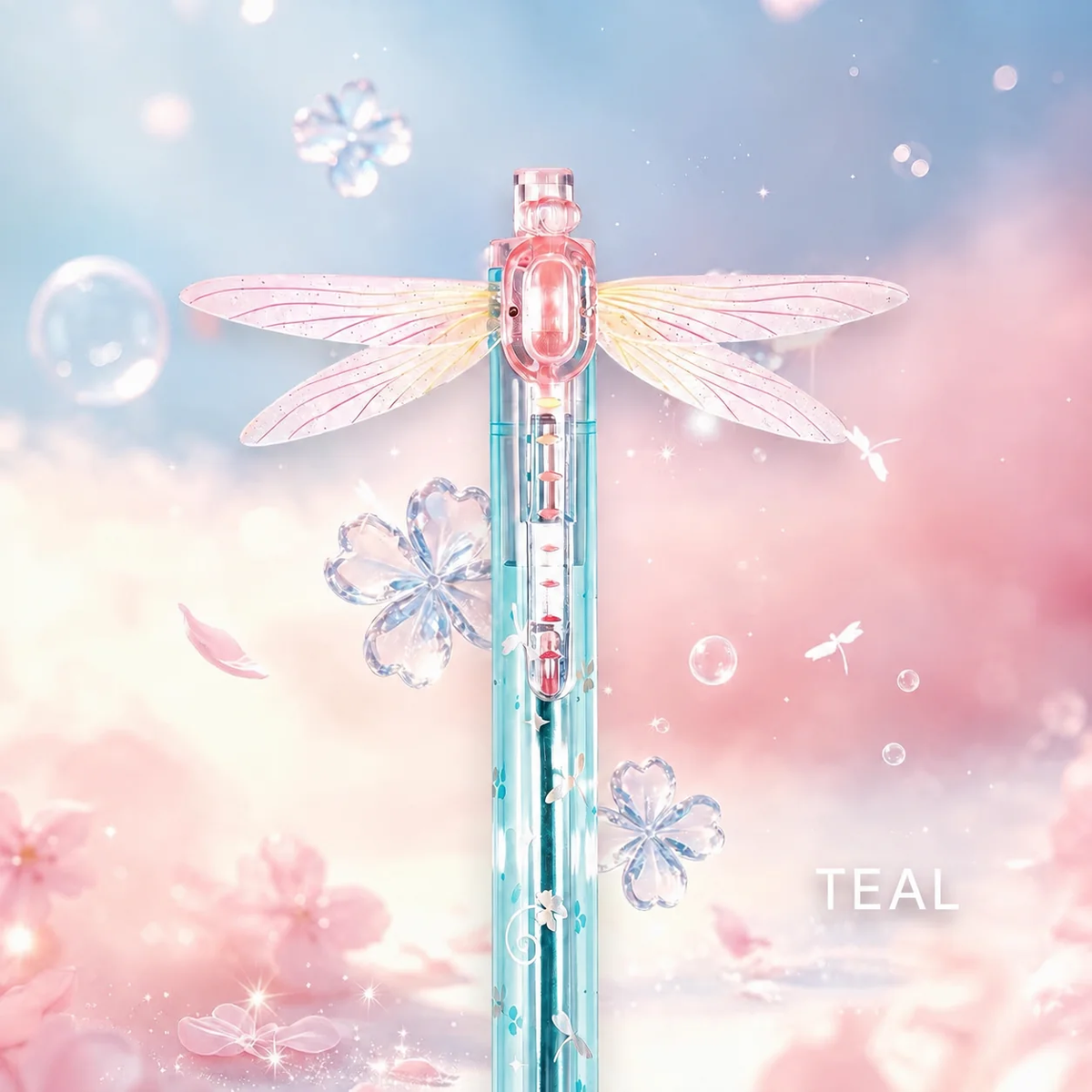 Fluttering Dragonfly Wing Pen – Moving Wing Gradient Writing Pen
