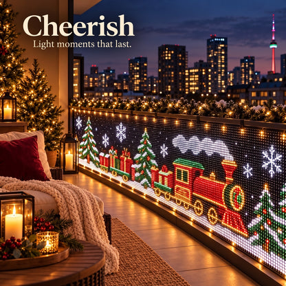 Cheerish App-Controlled LED Curtain Lights