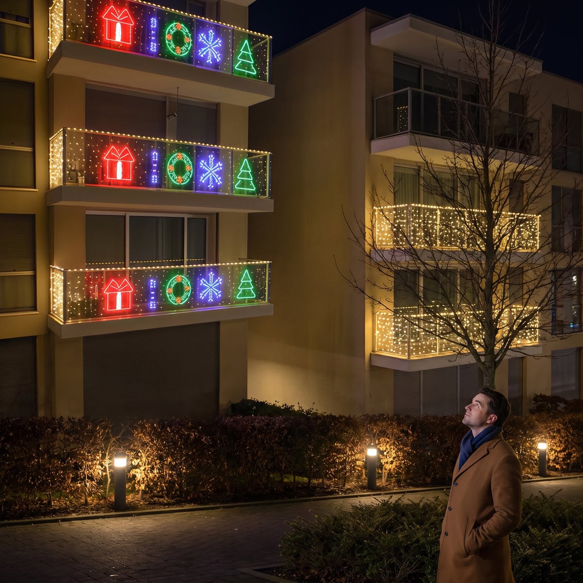 Cheerish App-Controlled LED Curtain Lights