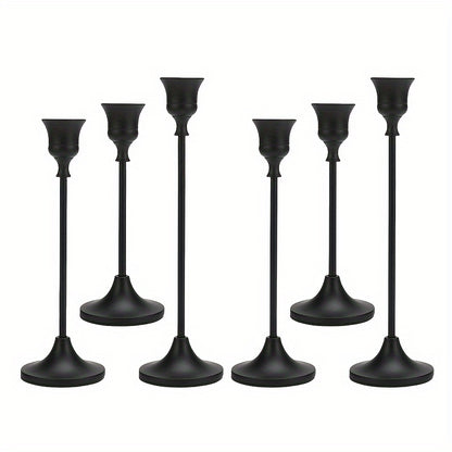 Gold Taper Candle Holders