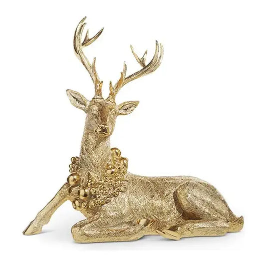 Farmhouse Resting Deer Figurine