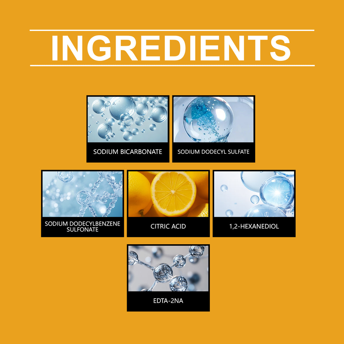 Ingredients list