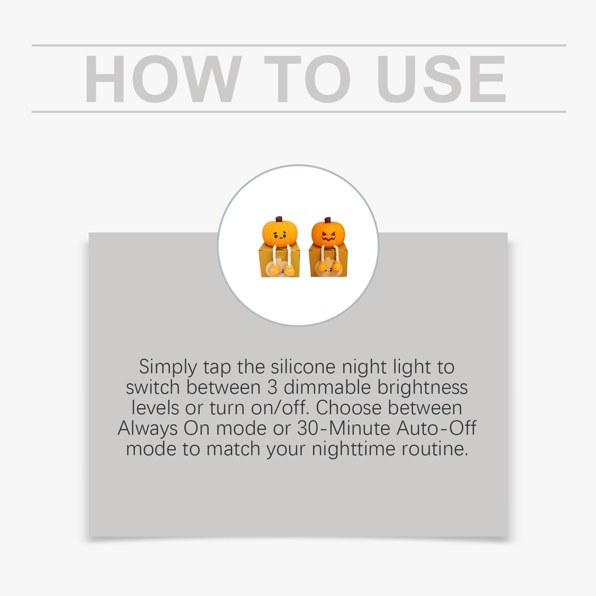How to use the tap controls