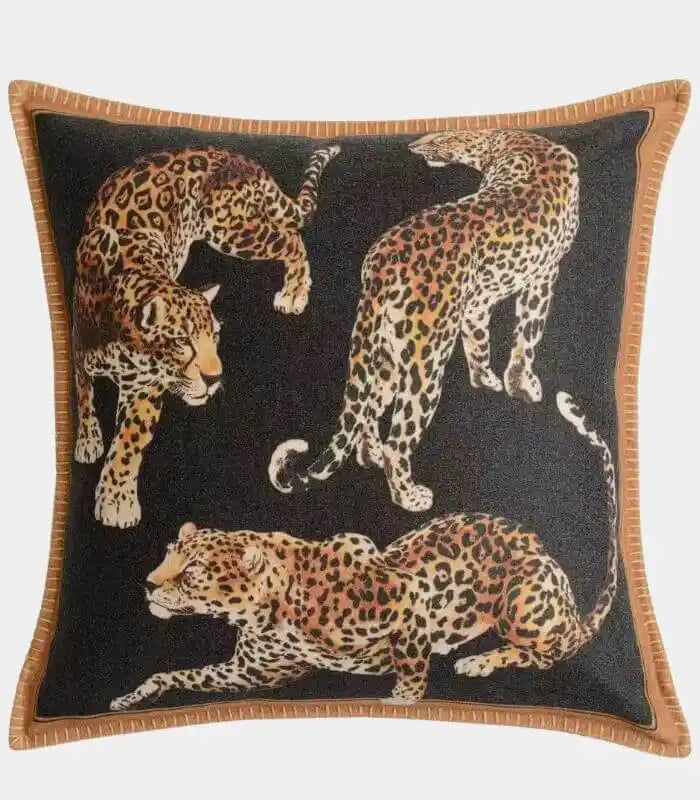 1029 Serengeti Decorative Cushion Cover – Leopard Wildlife Design 45x45 cm (18 in)