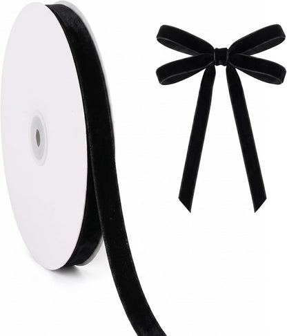 Velvet Ribbon Roll - 25 Yards, 1 Inch Wide, for Christmas Gift Wrapping & Decor - image 17