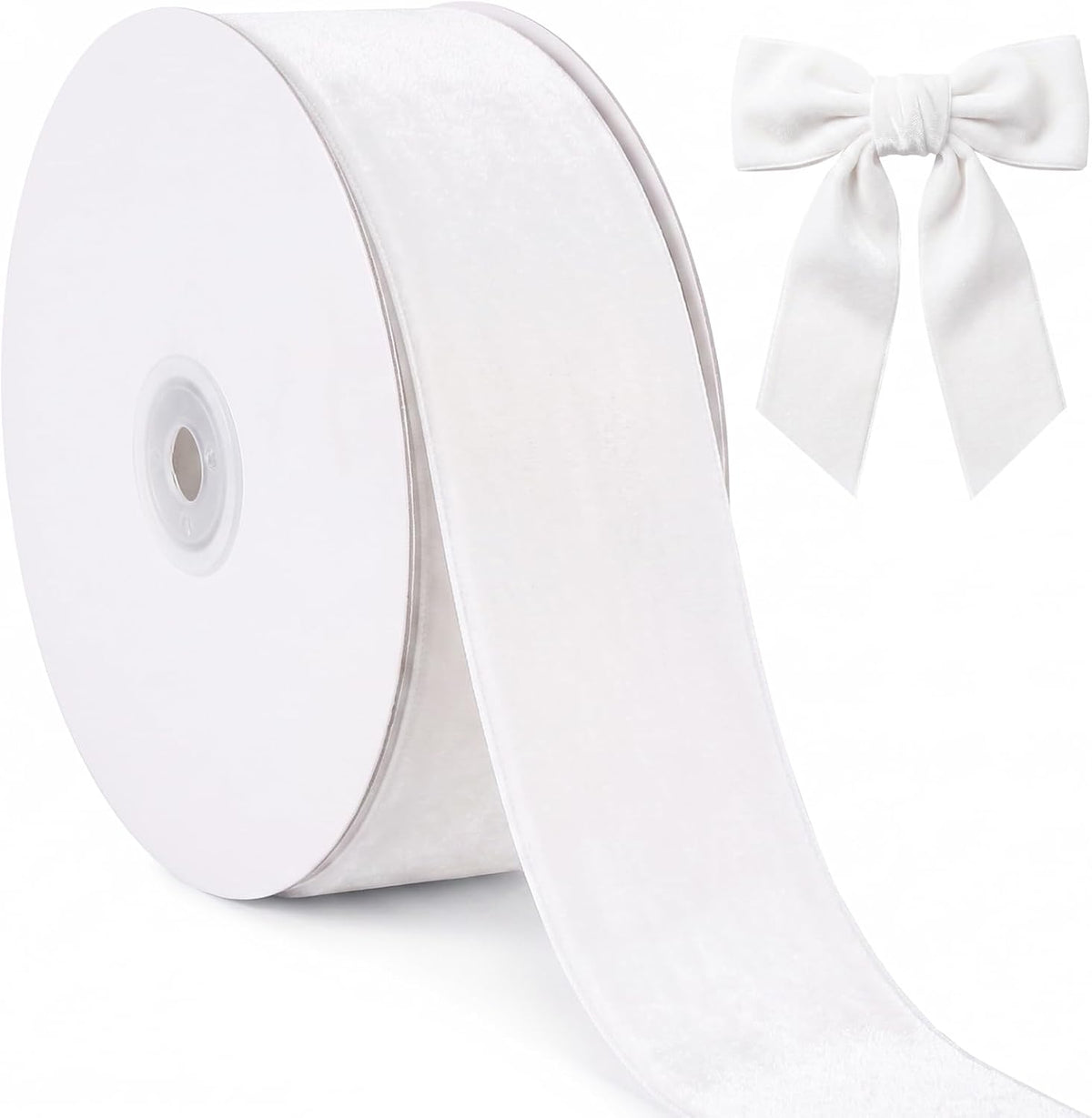 Velvet Ribbon Roll - 25 Yards, 1 Inch Wide, for Christmas Gift Wrapping & Decor - image 20