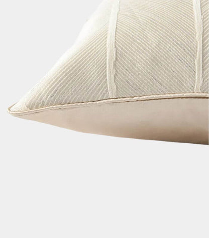 1068 Serenity Textured Stripe Decorative Cushion Cover – Premium Jacquard Weave