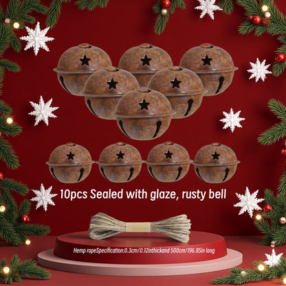 Rustic Jingle Bells, 11 Pcs
