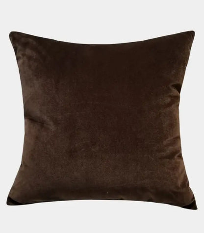 1066 Velvet Cushion Cover – Soft Touch Decorative Pillow Case for Sofa and Bed 45x45 cm (18 in)