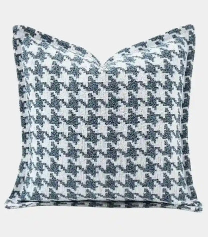 1008 Heritage Houndstooth Cushion Cover – Classic Woven Pattern 45 x 45 cm