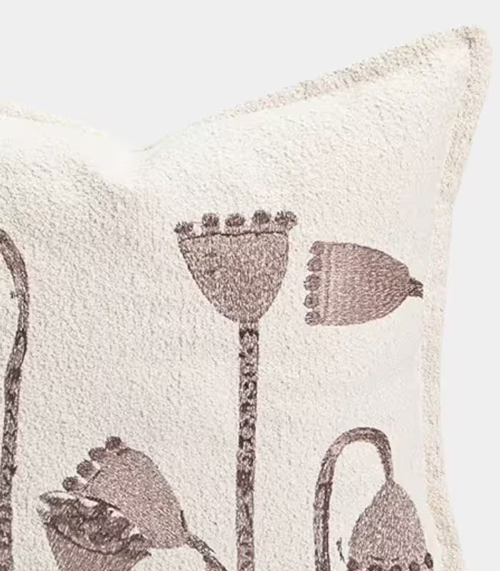 1046 Sorella Embroidered Cushion Cover 45 cm (18 in)