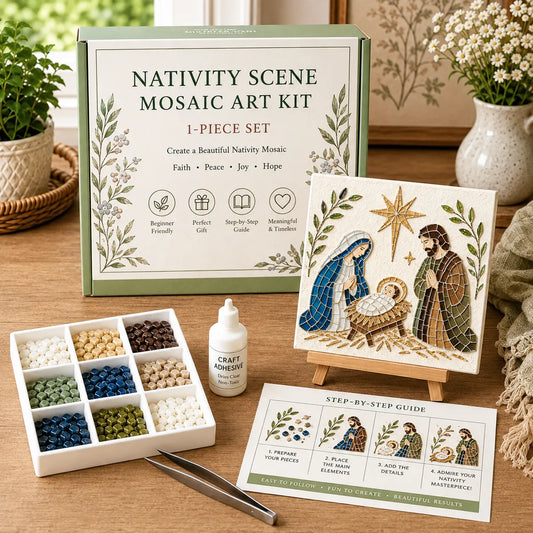 Nativity Mosaic Art Kit