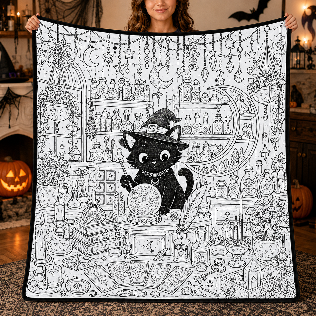 Witch Cat Lab design variant