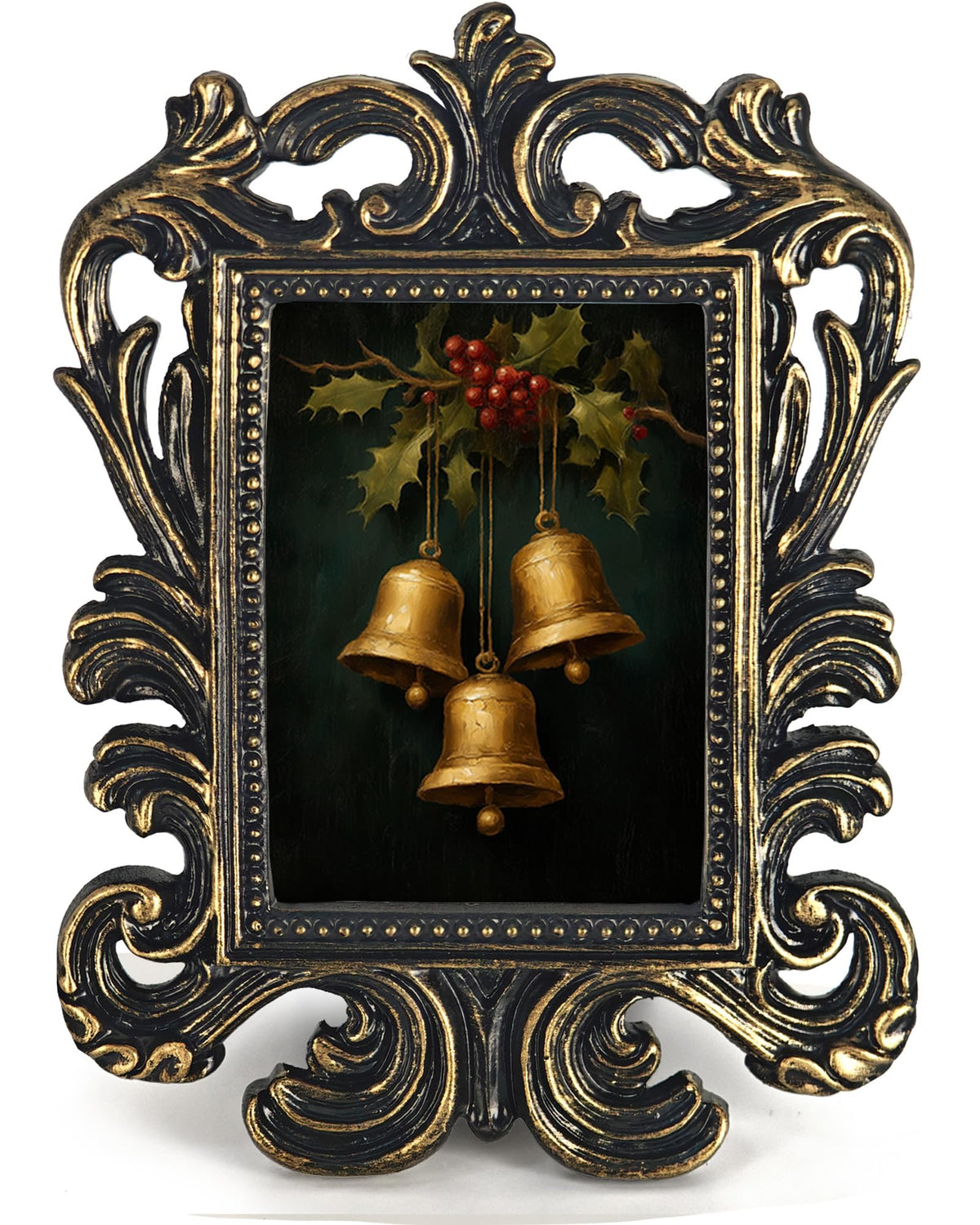 Vintage Santa Picture Frame, 4x5