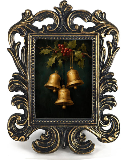 Vintage Santa Picture Frame, 4x5