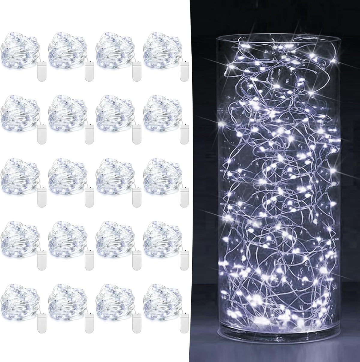 Fairy Lights - 20 Pack Cool White