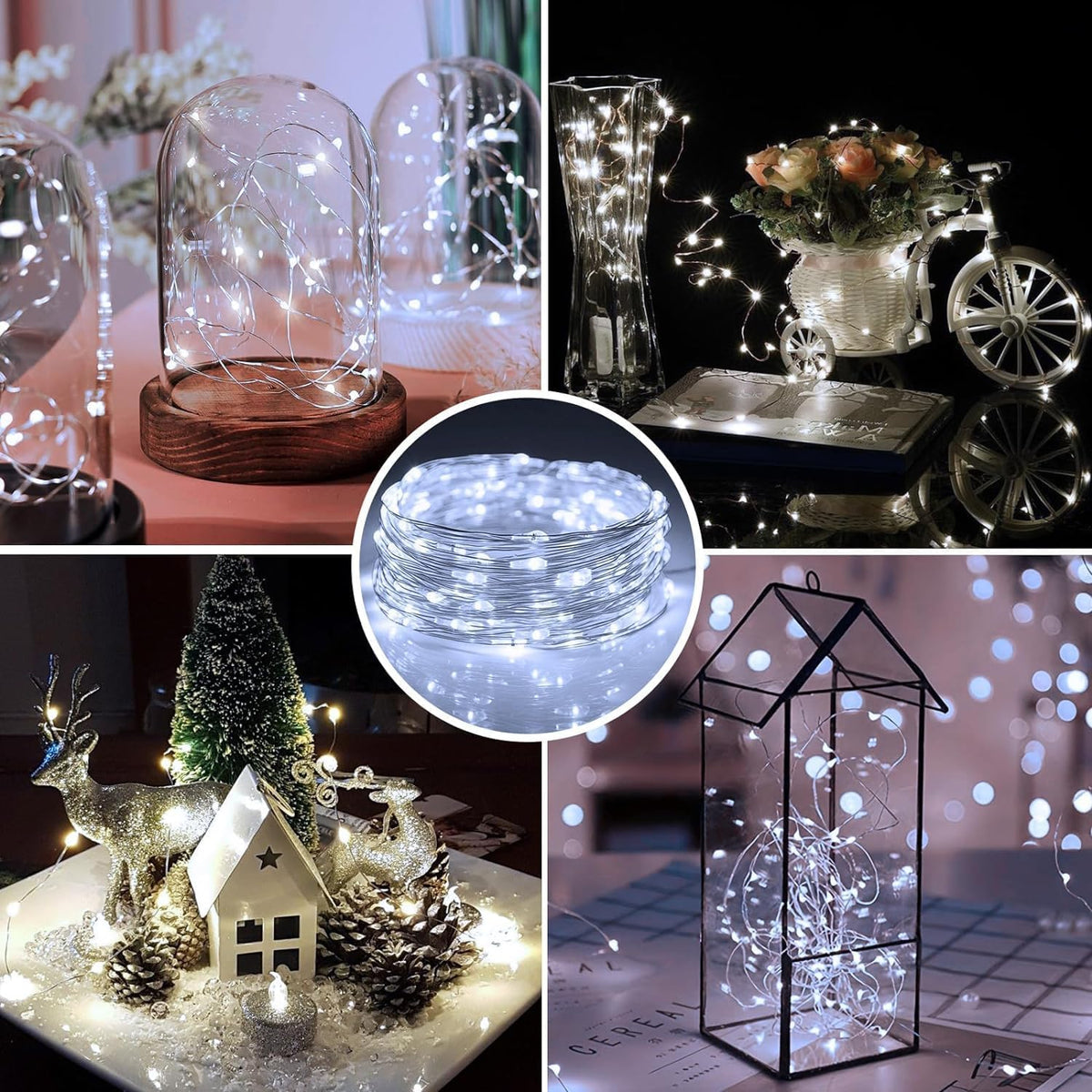 Fairy Lights - 6 Pack Warm White + Cool White