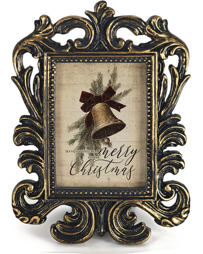 Vintage Santa Picture Frame, 4x5