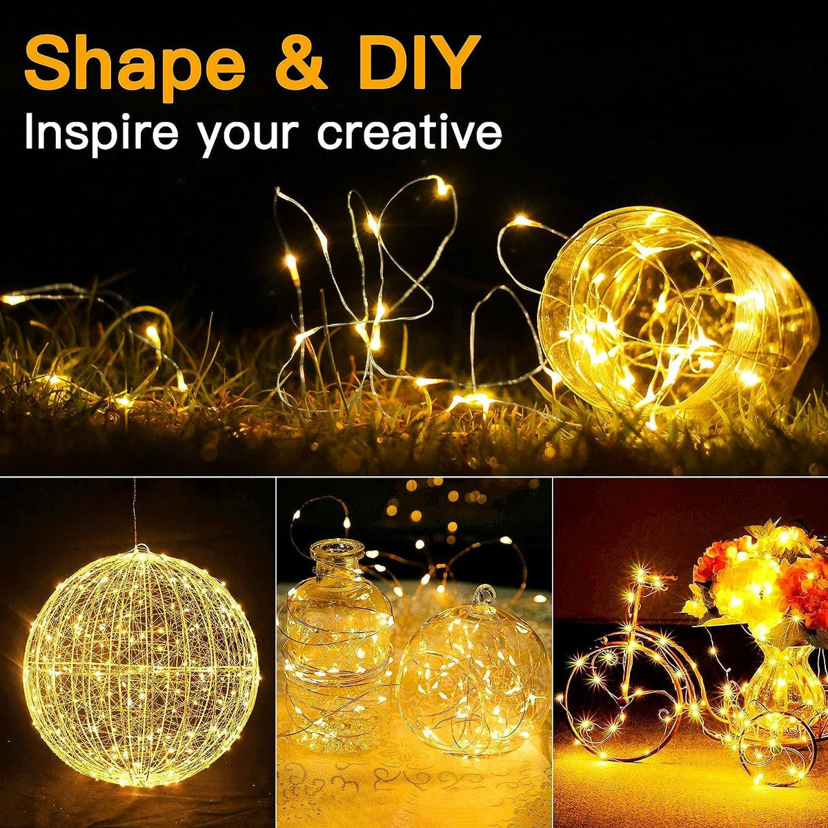 Fairy Lights - 6 Pack Warm White