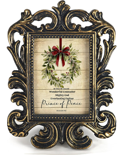 Vintage Santa Picture Frame, 4x5
