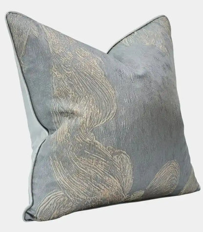 1062 Seraphina Jacquard Cushion Cover – Abstract Brushstroke Design