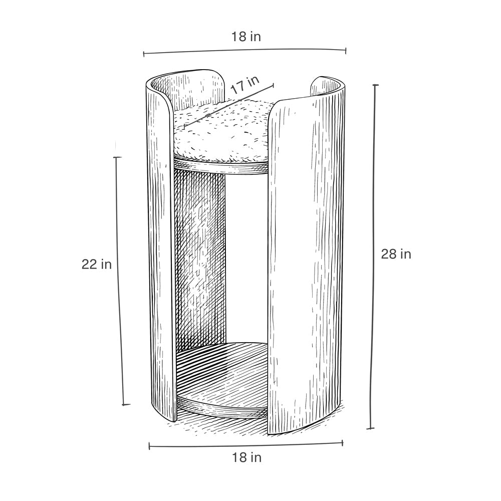 Modern Castle Cat Tree