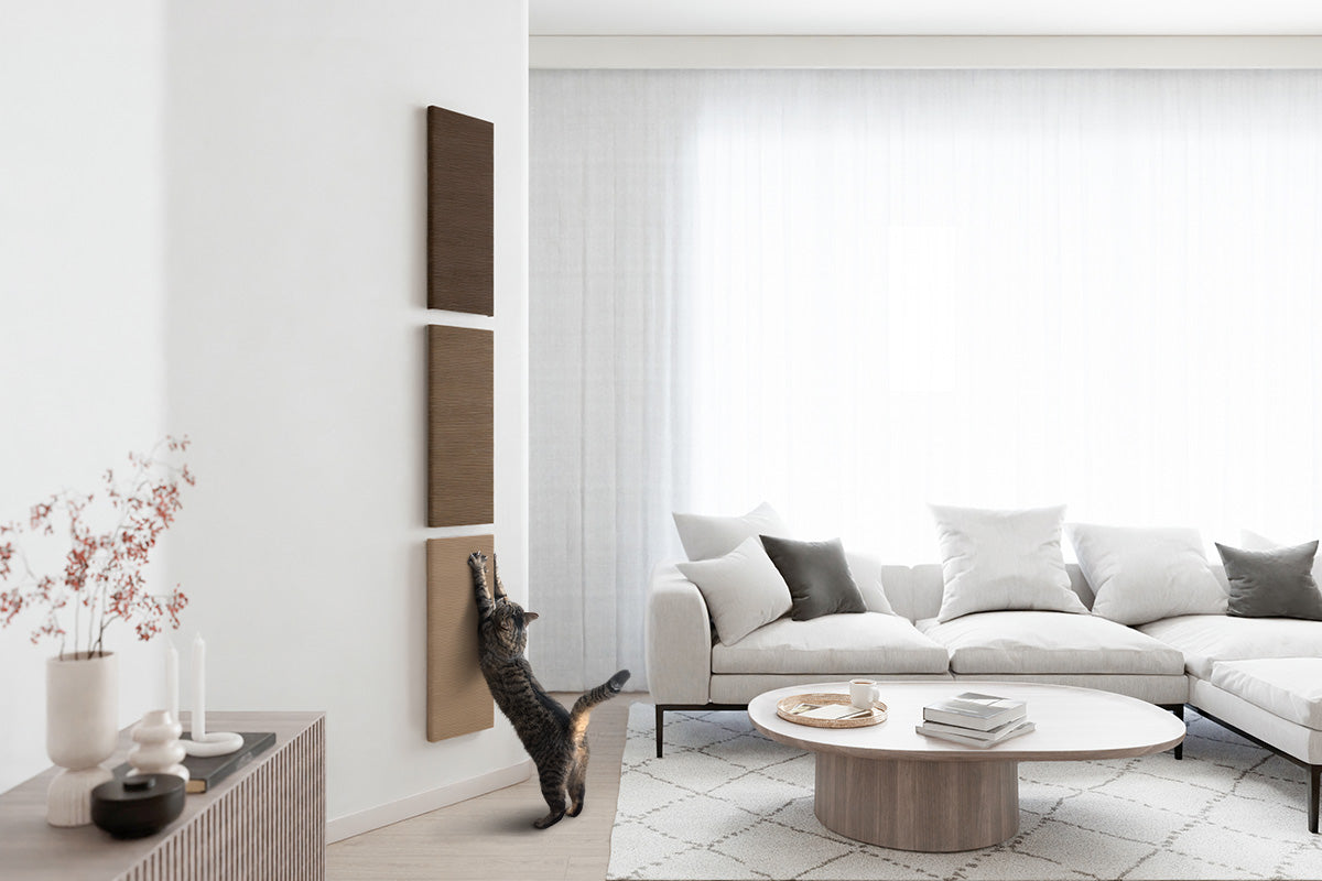 Wall-Mounted Canvas Scratcher