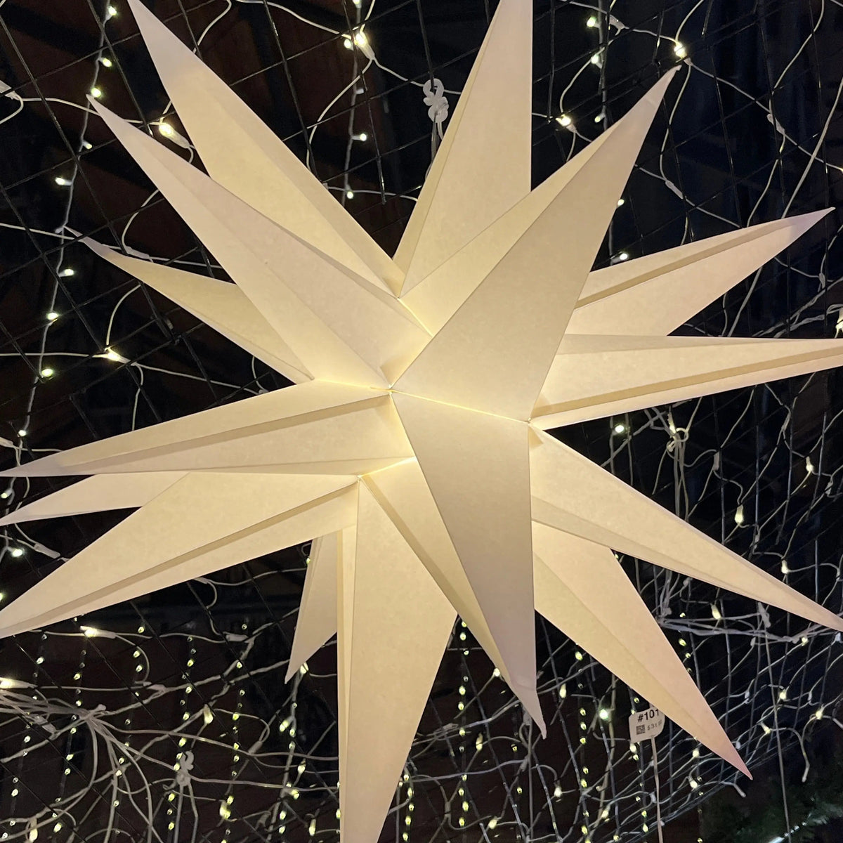 Moravian Star 26" White