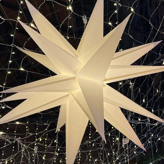 Moravian Star 26" White