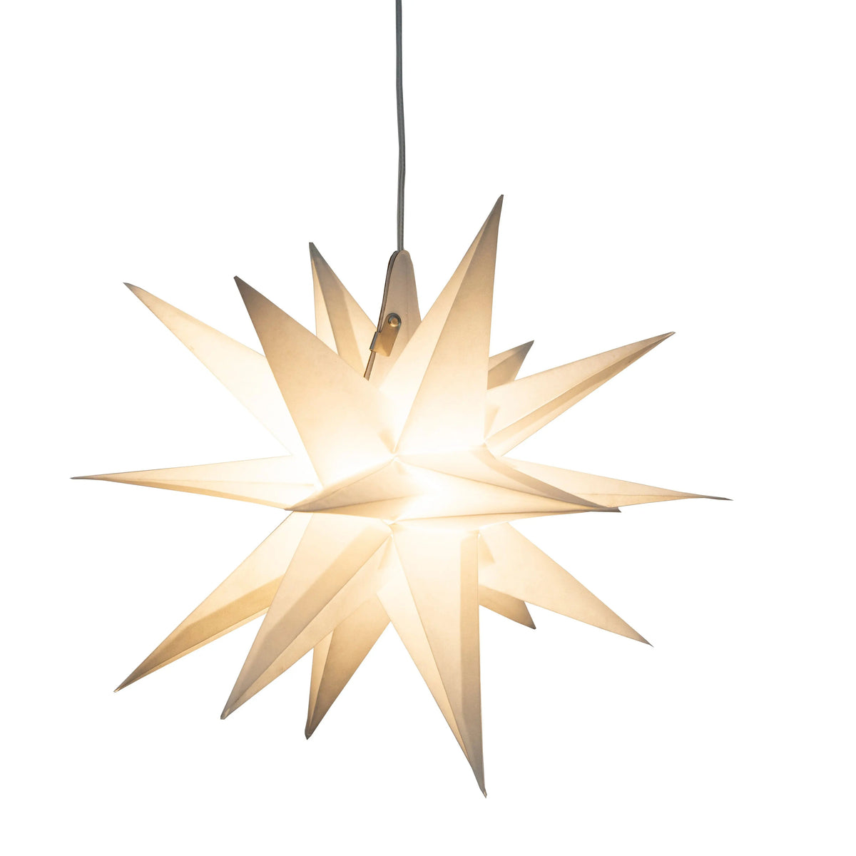 Moravian Star 12" White