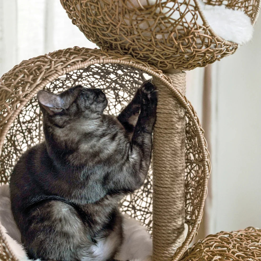 Round Sisal Scratching Post