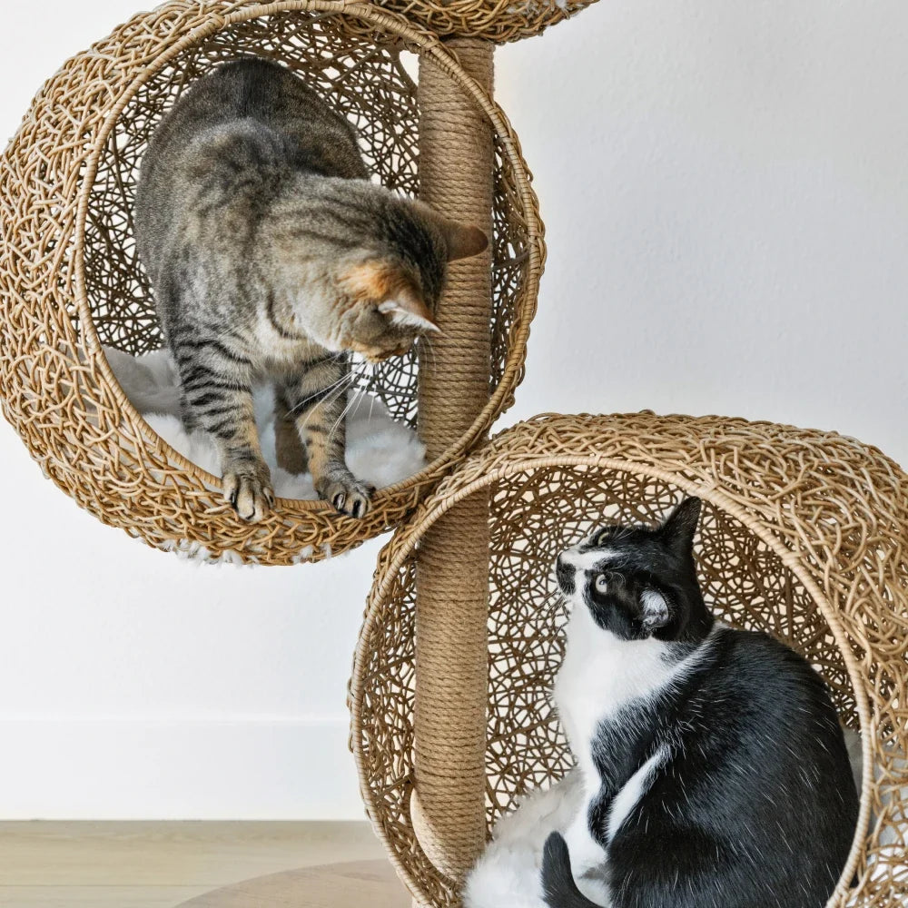 Round Sisal Scratching Post