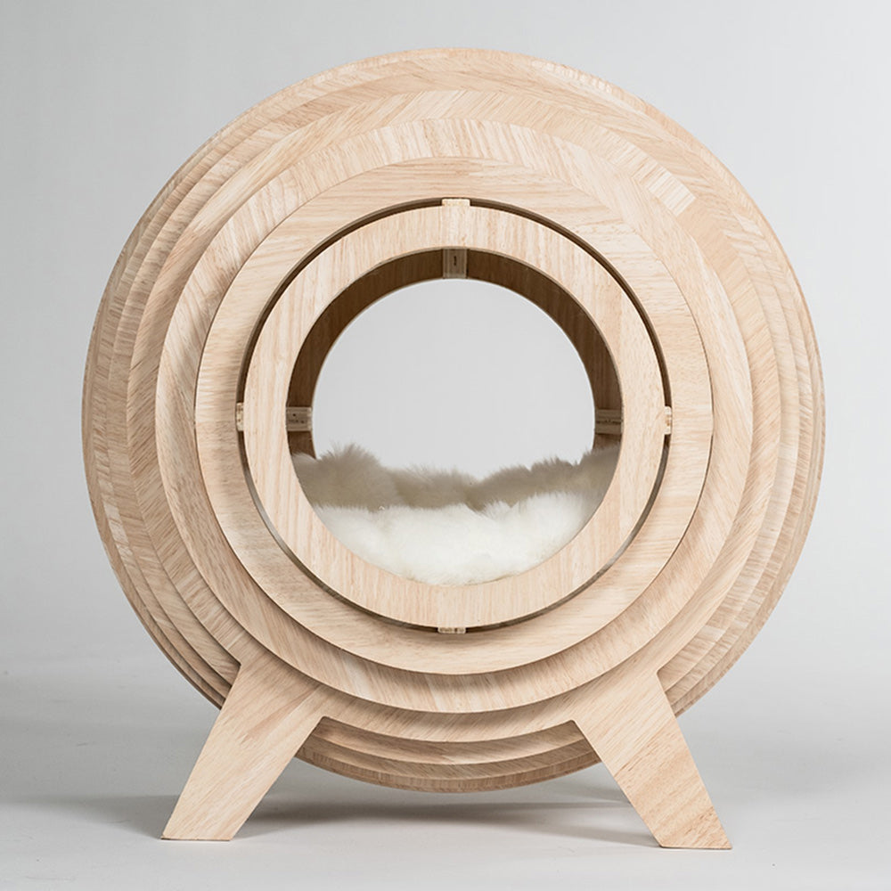 Wooden Cat Bed Frame