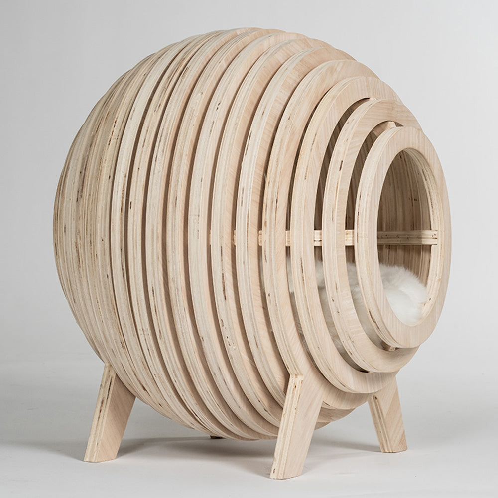 Wooden Cat Bed Frame