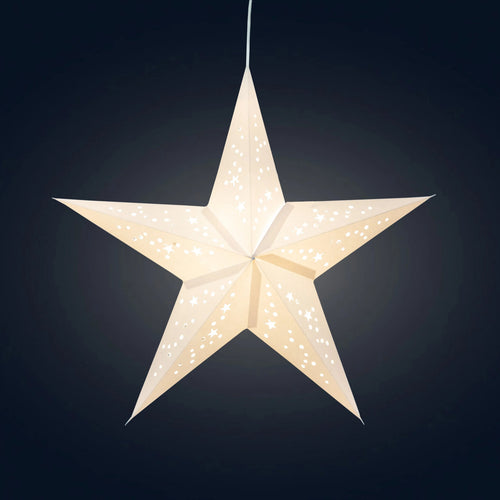 Twinkle Star 5-Point 15" White