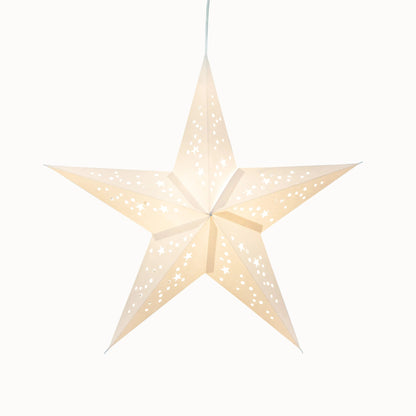 Twinkle Star 5-Point 15" White