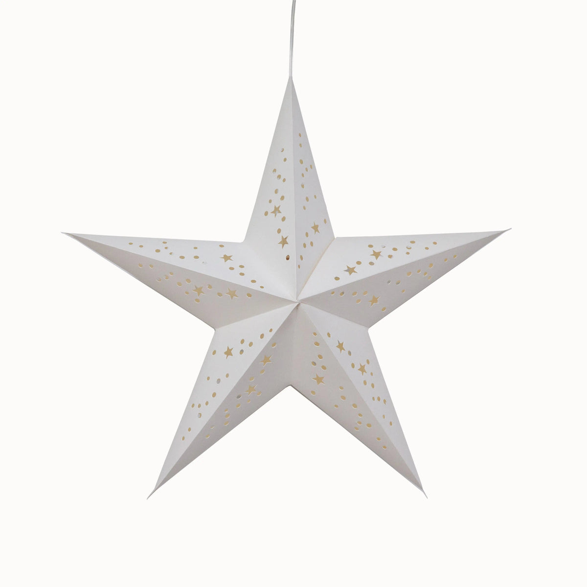 Twinkle Star 5-Point 15" White