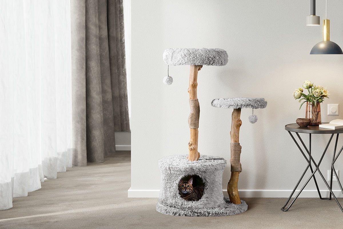 Natural Branch Cat Tree