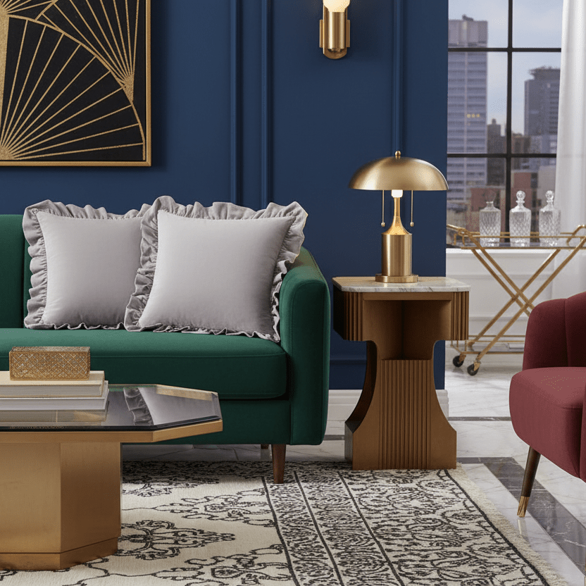 1112 Atelier Étoffe Velvet Pillow Cover