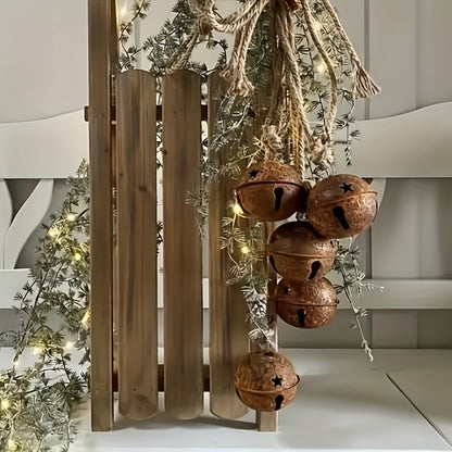 Rustic Jingle Bells, 11 Pcs