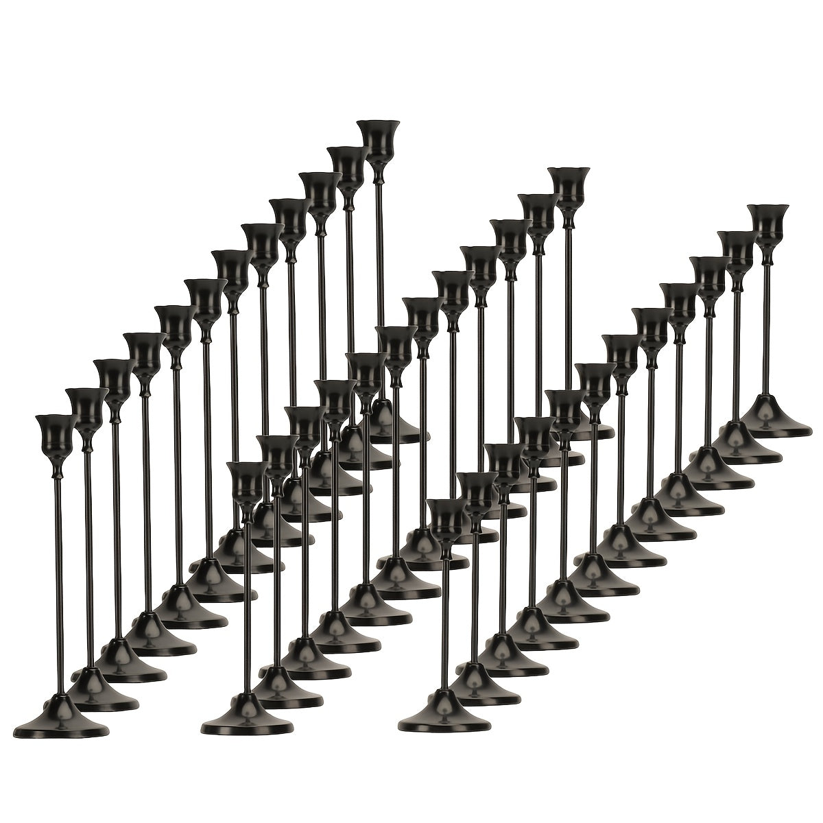 Gold Taper Candle Holders