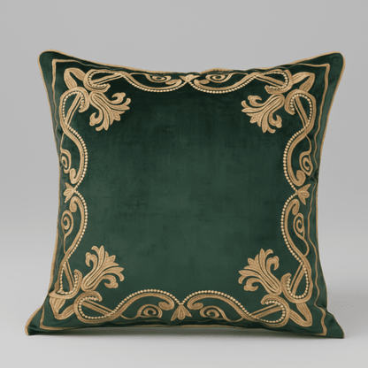 1188 Baroque Embroidered Pillow Cover