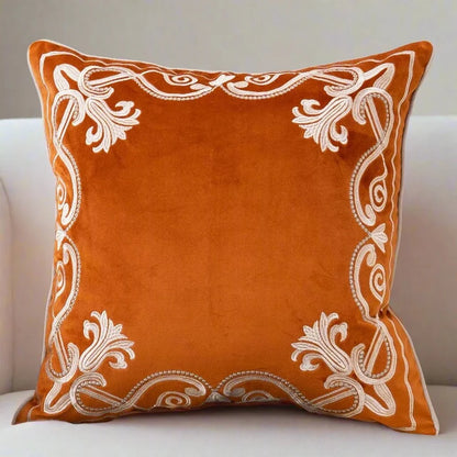 1188 Baroque Embroidered Pillow Cover