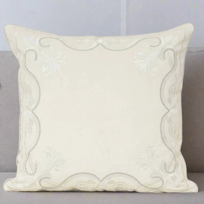 1188 Baroque Embroidered Pillow Cover