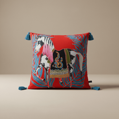 1090 Carnival Cavalier Pillow Cover